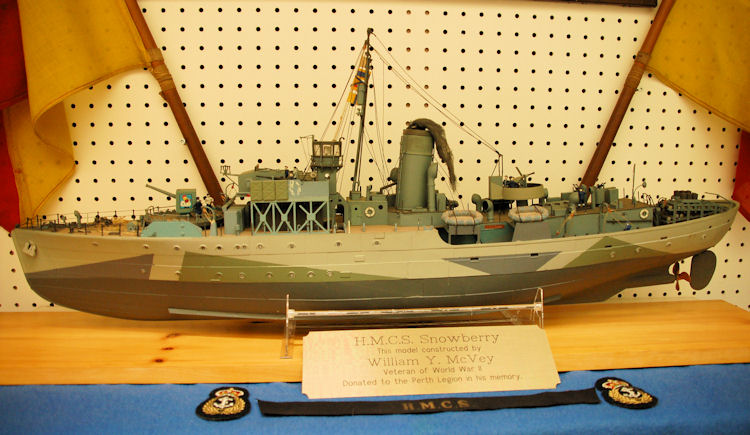HMCS Snowberry Model